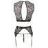 Cottelli Bondage - set intimo sexy pizzo 4 pezzi - M