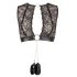 Cottelli Bondage - set intimo sexy pizzo 4 pezzi - L