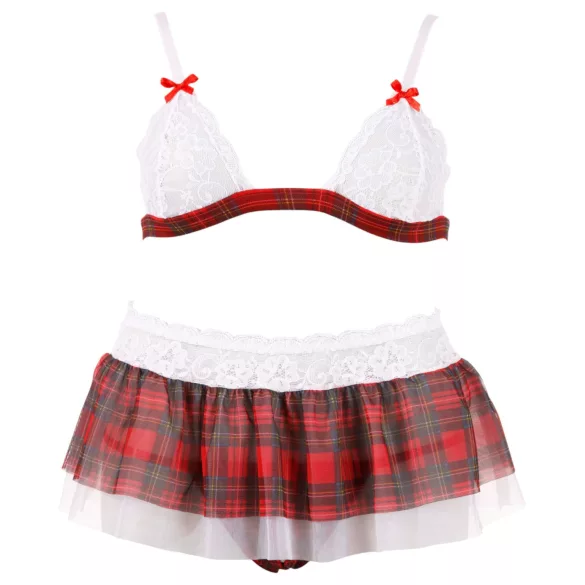 Cottelli - Costume sexy studentessa - set reggiseno - L