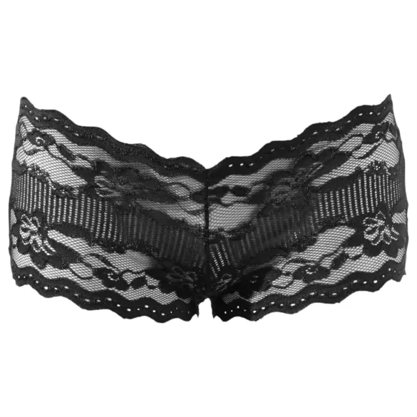 Cottelli - Slip brasiliana in pizzo - nero