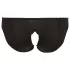 Cottelli Plus Size - slip di pizzo aperto (nero)