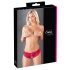 Cottelli - Slip aperto con fiocco donna (rosso) - XL