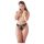 NO:XQSE - Slip da donna nero aperto con fiocco - XL