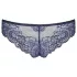Obsessive - slip donna ricamato con fiocco - blu - L/XL