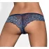 Obsessive - slip donna ricamato con fiocco - blu - L/XL