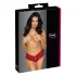 Cottelli - slip aperto in pizzo - rosso - L