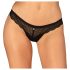Obsessive Chemeris - perizoma sexy (nero) - XL/XXL