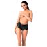 Noir - shorts lucidi (nero) - L