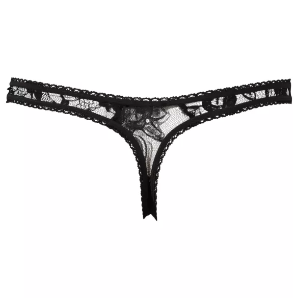 Cottelli - perizoma sexy donna - pizzo nero - XL