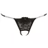 Cottelli - tanga aperta - decorazione floreale brillante - M/L