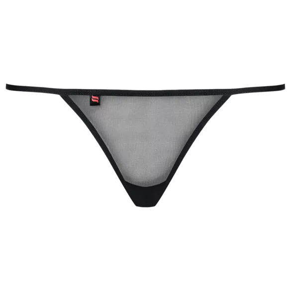 Obsessive - tanga donna floreale - nero