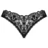 Obsessive Donna Dream - tanga aperta in pizzo - nero