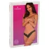 Obsessive Donna Dream - tanga aperta in pizzo - nero - XL/XXL