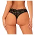 Obsessive Donna Dream - tanga aperta in pizzo - nero - XL/XXL