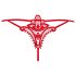 Obsessive Luiza - perizoma a tulipani (rosso)