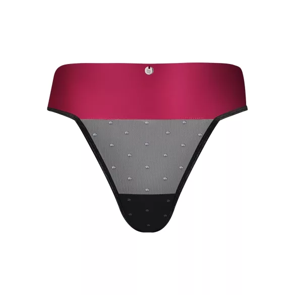 Obsessive - tanga donna con fiocco - rosso