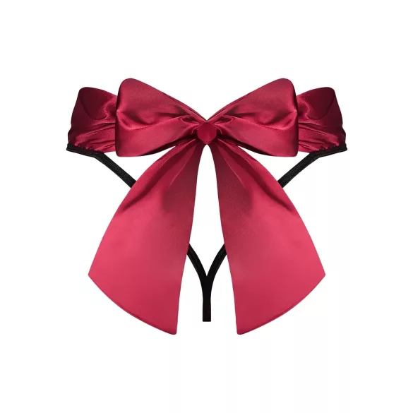 Obsessive - tanga donna con fiocco - rosso