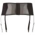 Cottelli Taglia Plus - reggicalze in pizzo e corsetto (nero) - 4XL