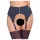 Cottelli - reggicalze opaco nero - L