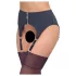 Cottelli - reggicalze opaco nero - L