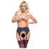 Cottelli - reggicalze opaco nero - L