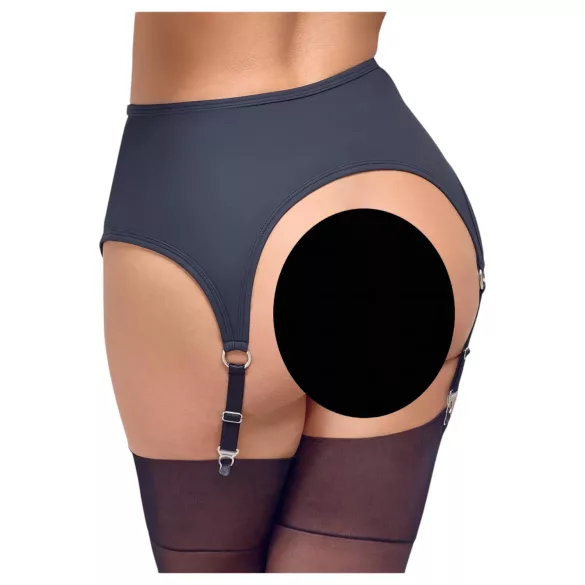 Cottelli - reggicalze opaco nero - L