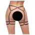 Cottelli - slip sottile effetto pelle - nero