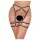 Cottelli - slip sottile effetto pelle - nero - L/XL