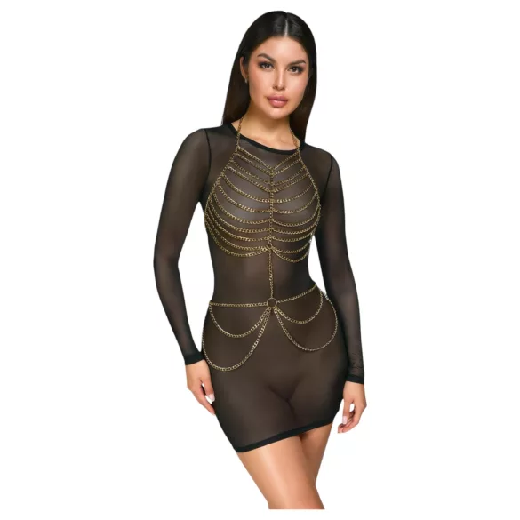 Cottelli - Body con catene - oro