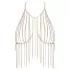 Cottelli - body chain regolabile - colore oro