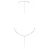 Cottelli - body chain regolabile - colore oro