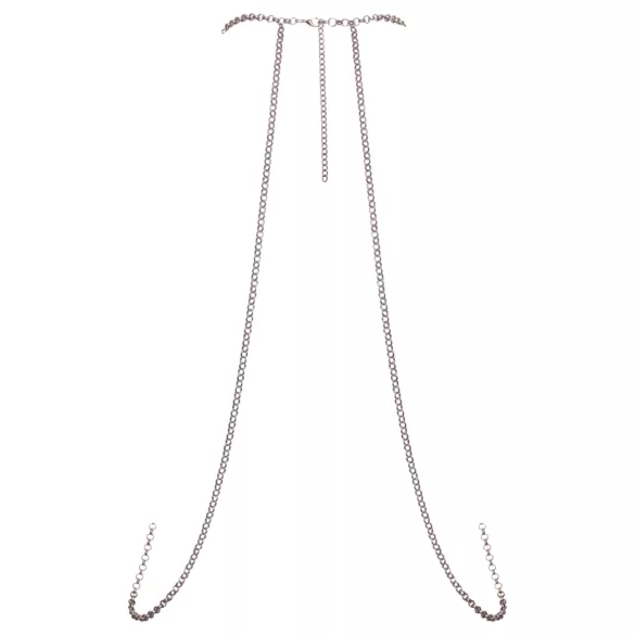 Cottelli - gioiello corporeo con catena (argento)