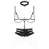 Obsessive - imbracatura con catene (nero)