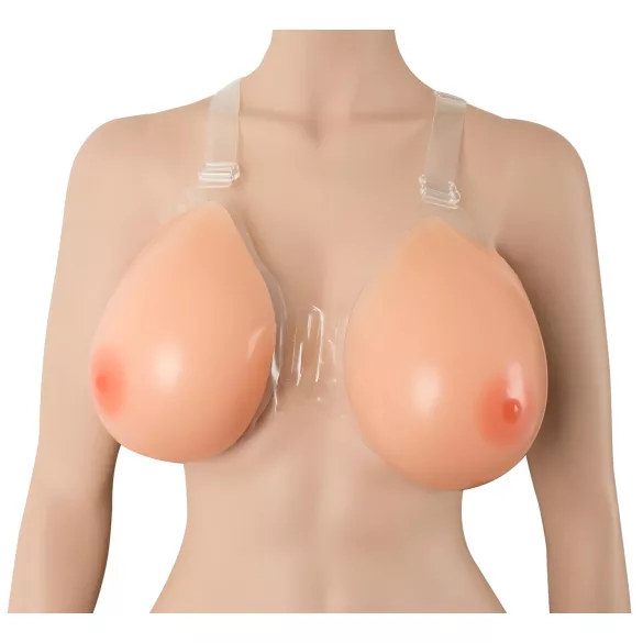 Cottelli - seni push-up in silicone indossabili - 2x1200g