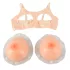 Cottelli - push-up seno in silicone con reggiseno - 2x1000g