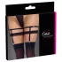 Cottelli - reggicalze decorato - nero - L/XL
