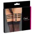 Cottelli - reggicalze effetto pelle - nero - L/XL