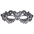 Cottelli - Maschera in Pizzo Ricamata Decorata (Nera)