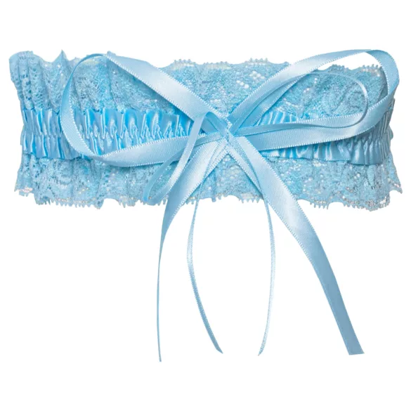 Cottelli - giarrettiera da sposa blu - taglia S-L