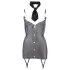 Cottelli - Costume segretaria sexy a righe - L