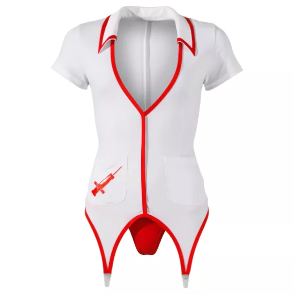 Cottelli - Top infermiera sexy con reggicalze - XL