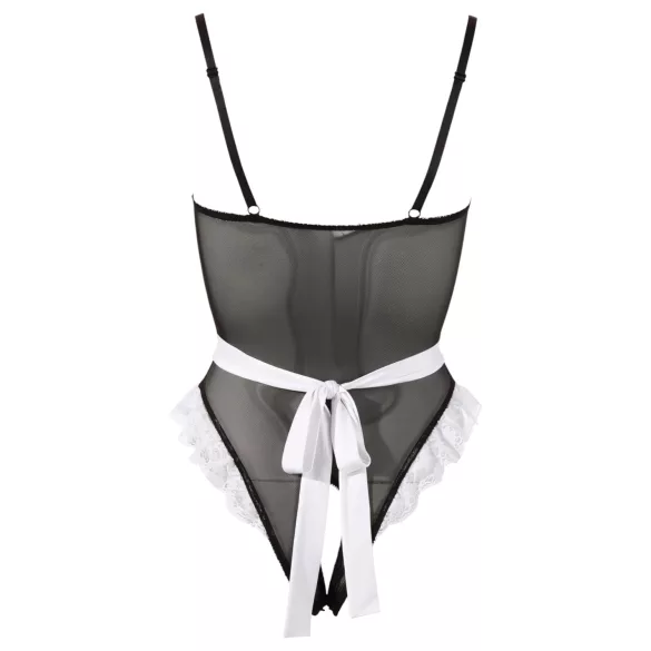 Cottelli - body da cameriera sexy - nero