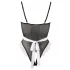 Cottelli - body da cameriera sexy - nero