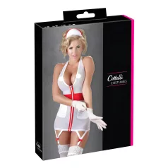 Cottelli - Costume infermiera con reggicalze - bianco - L