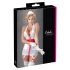 Cottelli - Vestito sensuale da infermiera con reggicalze - XL