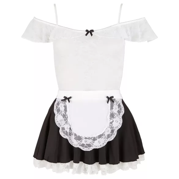 Cottelli - Costume da cameriera sexy in pizzo