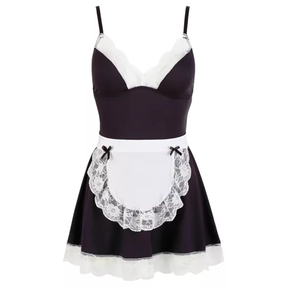 Cottelli - costume da cameriera con grembiule - nero bianco - M
