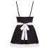 Cottelli - costume da cameriera con grembiule - nero bianco - M