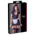 Cottelli - completo cameriera con reggicalze (nero-bianco) - XL