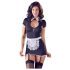 Cottelli - completo cameriera con reggicalze (nero-bianco) - XL